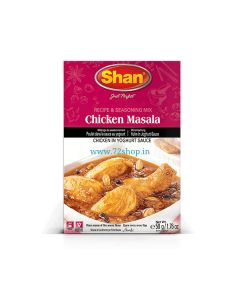 Shan Chicken Masala Curry Original - Imported Genuine Authentic Taste Spice Mix (50gm)