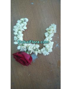 Flower Bracelet with Rose (2 Pieces)