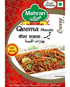 Mehran Qeema Kheema Masala - A Rich Blend of Spices (50 Grams Box)