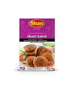 Original Shan Shami Kabab Patties Imported Spice Mix (50gm) Genuine Authentic Taste ISO 9001:2008