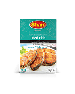 Shan Fish Fry Imported Masala Spice Mix 50 Grams - Genuine Authentic Taste for Your Seafood