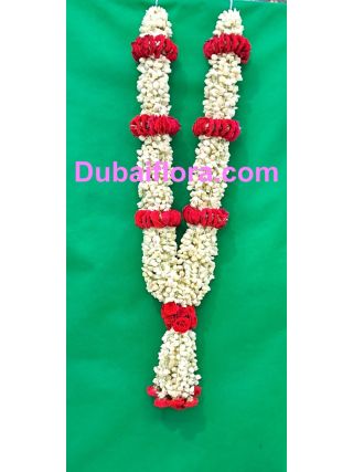 Jasmine and baby roses Garland