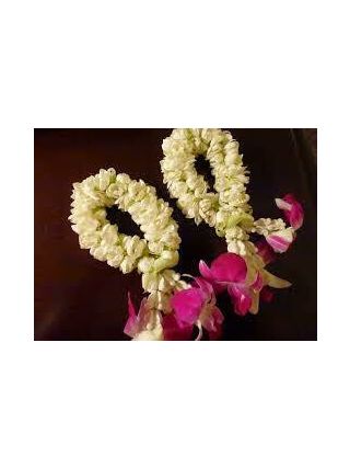 Jasmine and Orchids Kangan Bracelet (2 Pieces)