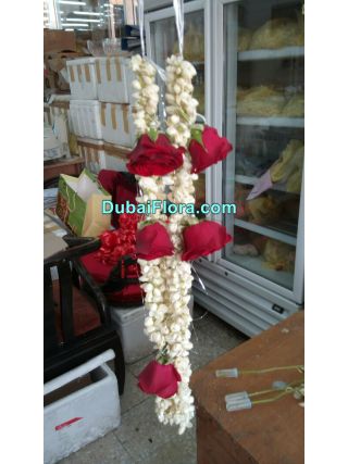 Jasmine and Roses Garland (Haar)