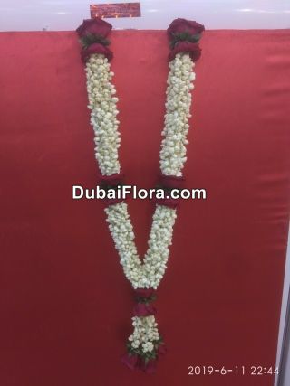 Tuberose and Rose Garland